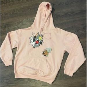 Womens Medium Retro Tom & Jerry Sweatshirt. Like New Condition. Runs small